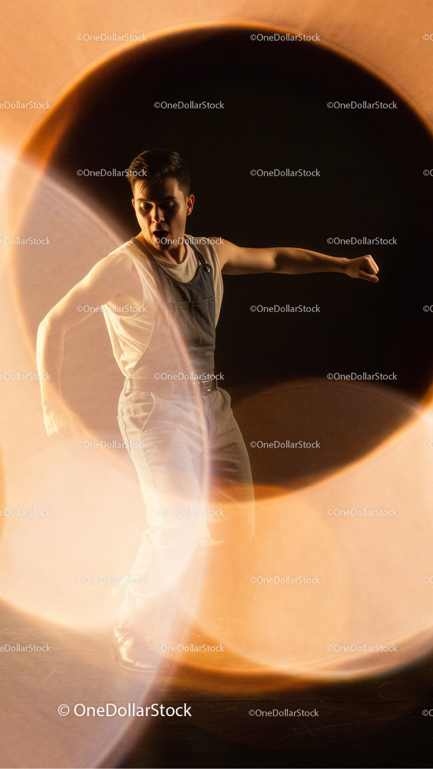 Before and after Halos Photo Overlays effect