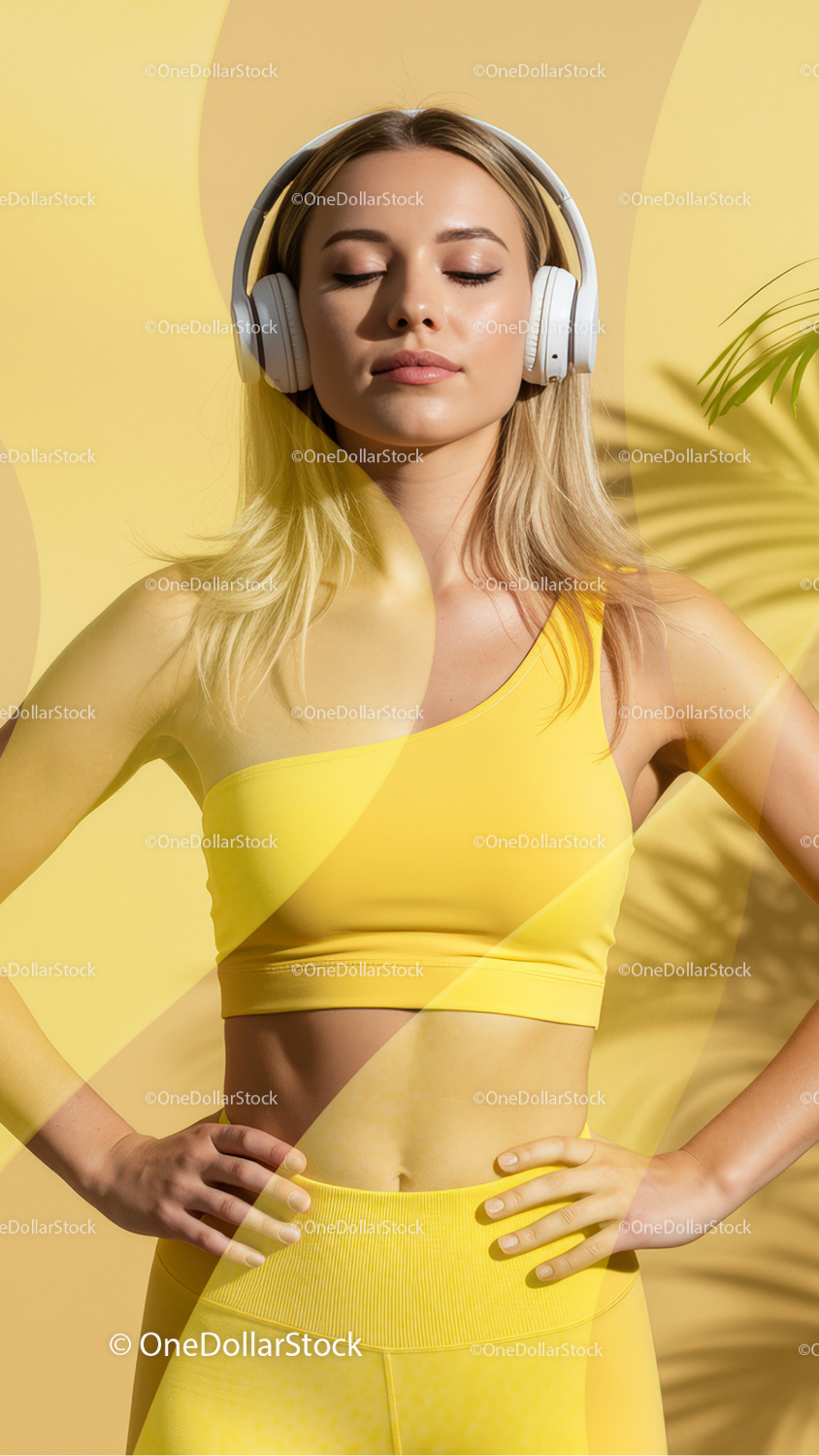 photo editing preview with Yellow Smudges Photo Overlays