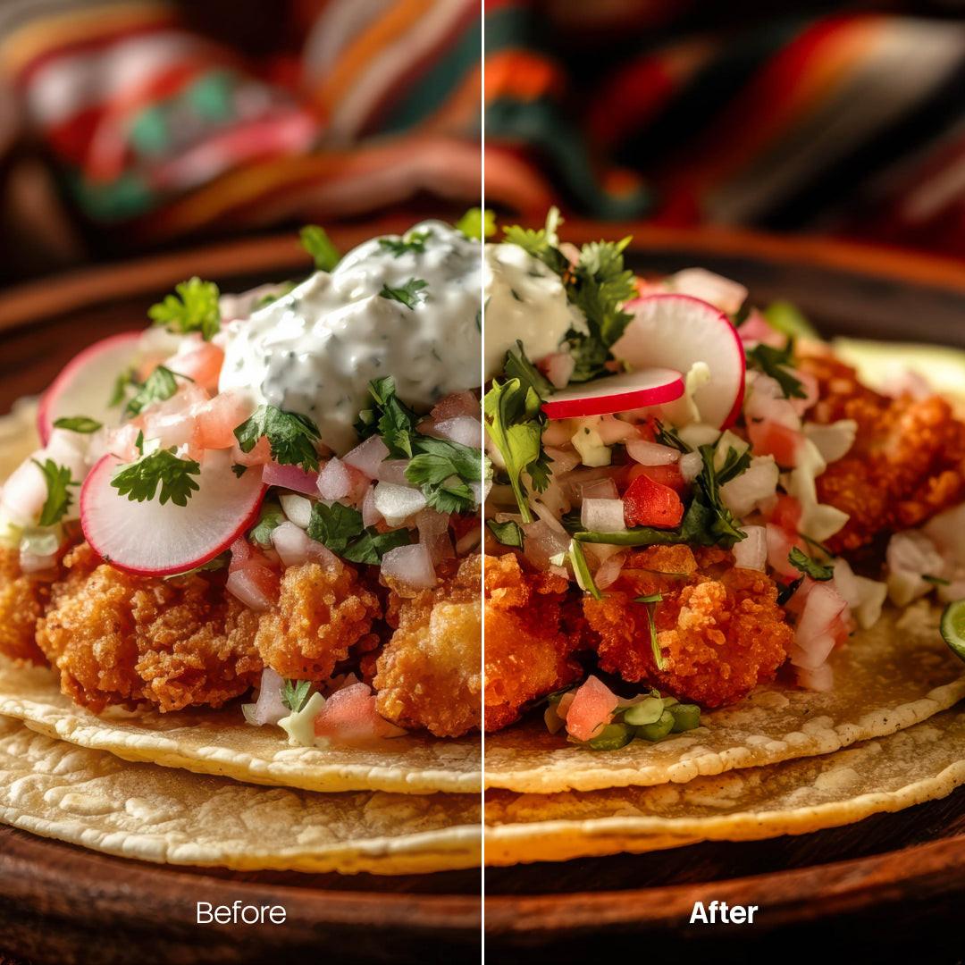 Golden Hour Breakfast XMP presets color grading preview