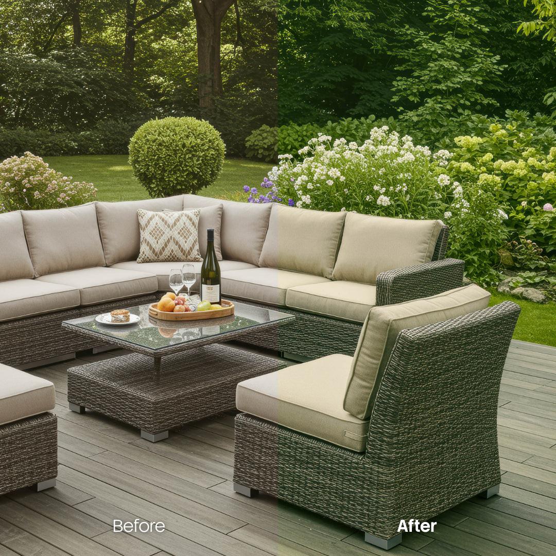 outdoor photography edit with Backyards Lightroom presets