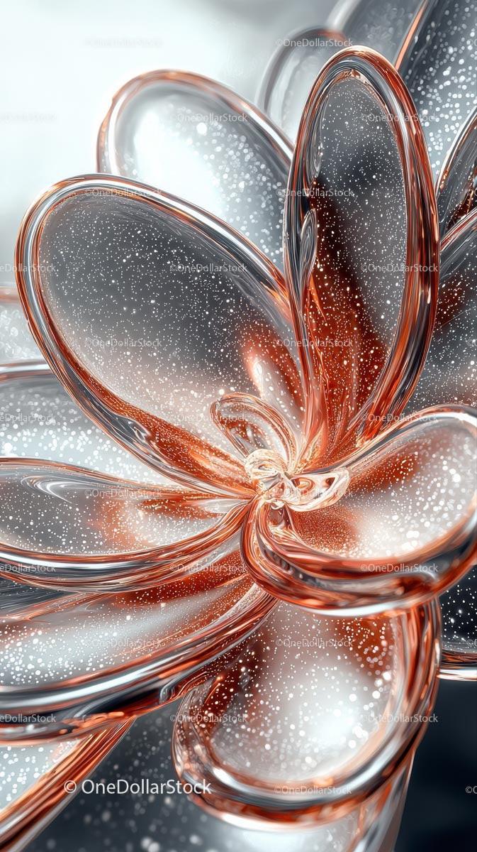 Elegant Glass Heart Sculpture for Romantic Decor and Art Display