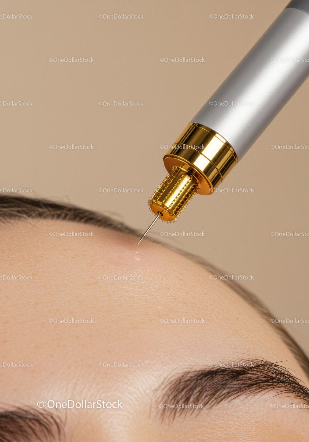 Cosmetic Injection During Skin Rejuvenation Treatment with Medical Device