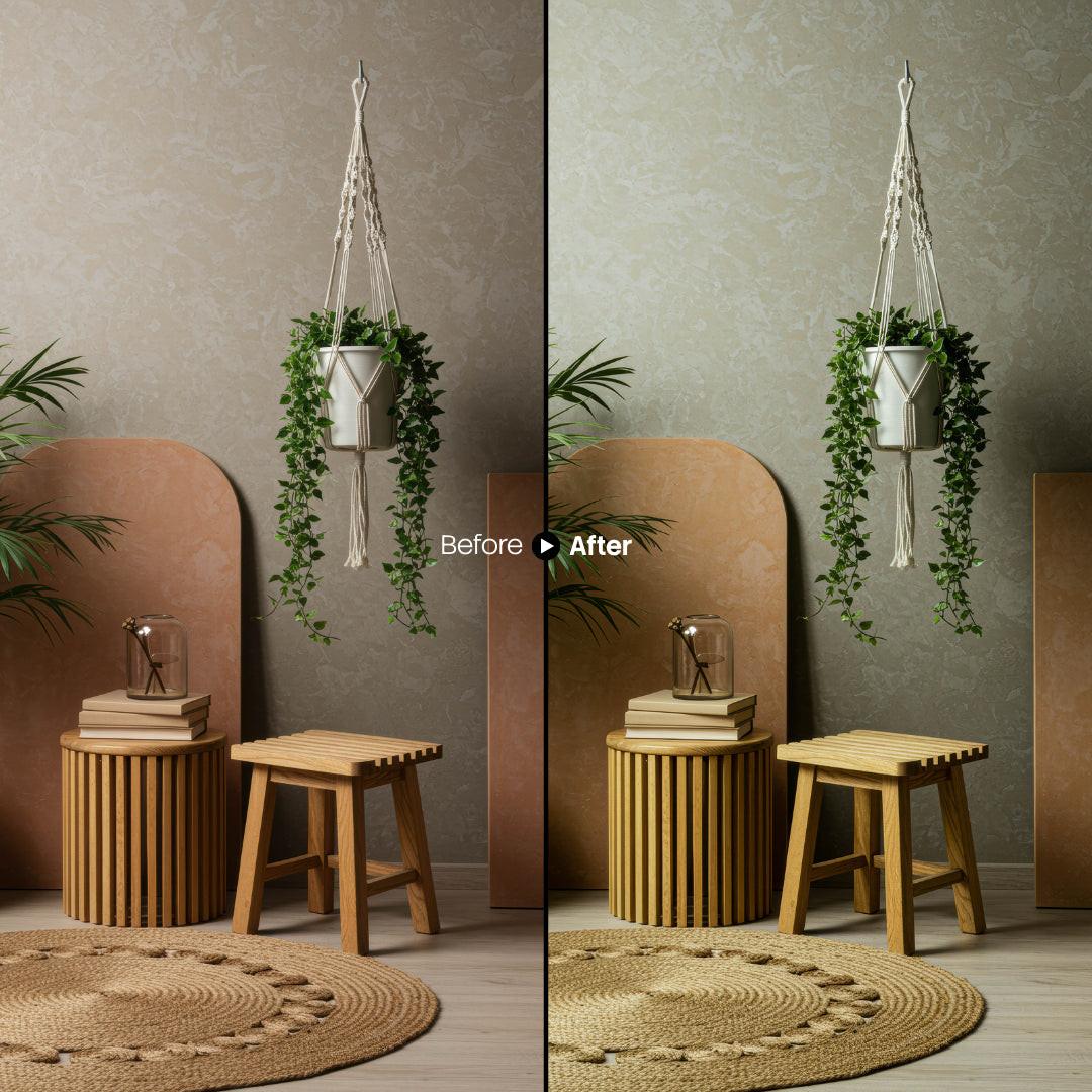 Modern Interior Editorial XMP presets color grading preview