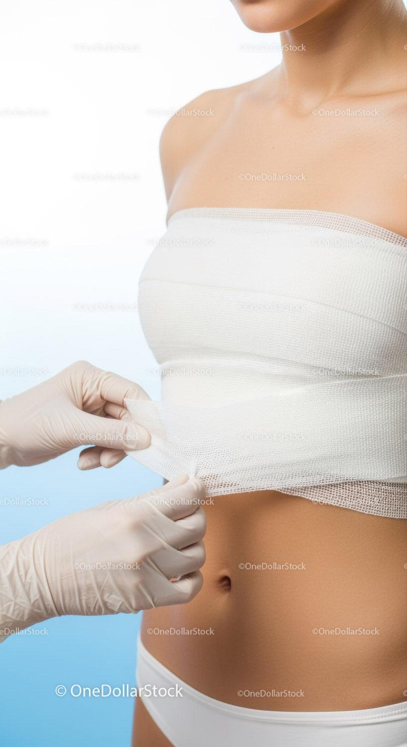 Woman Undergoing Medical Examination for Health Checkup