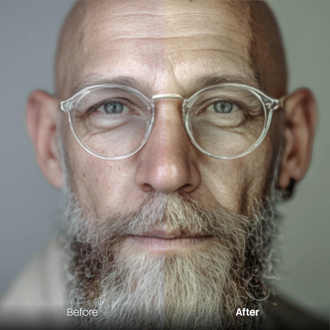 Greenish Portraits XMP presets color grading preview
