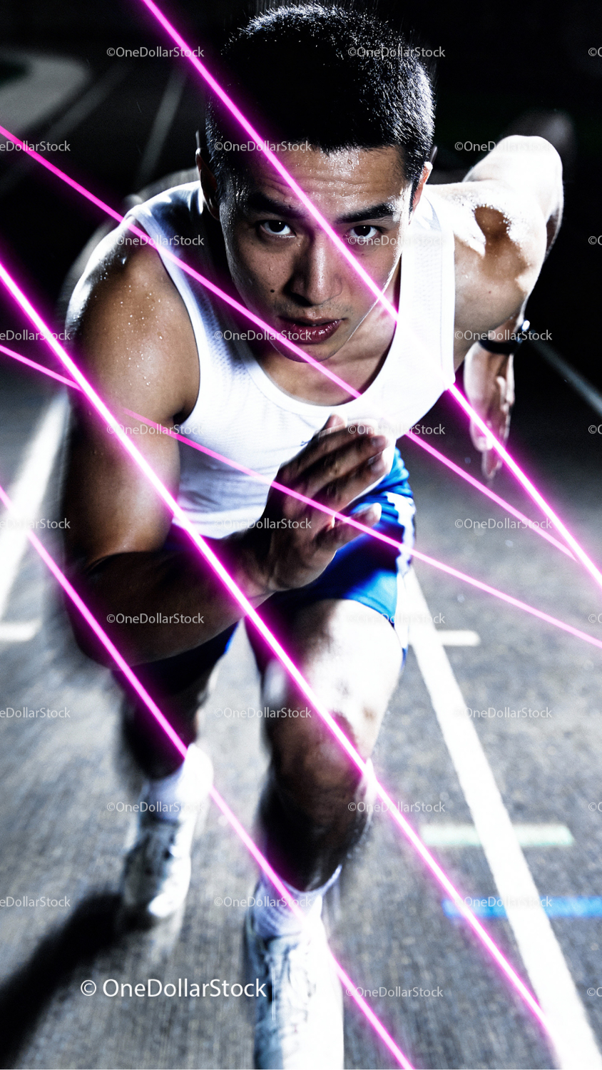 photo editing preview with Pink Lasers Photo Overlays