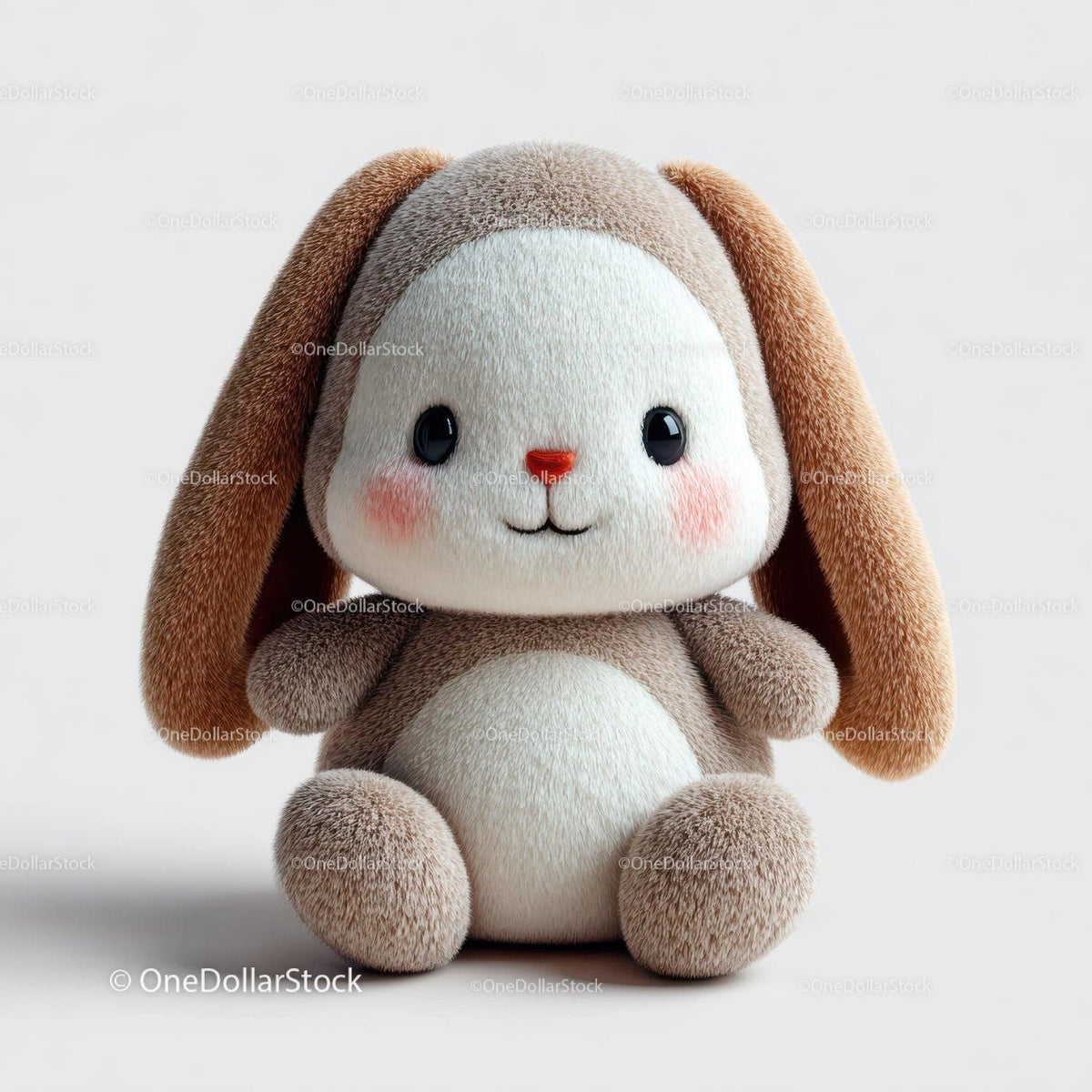 Cute Fox and Hedgehog Plush Toys for Kids and Collectors Stock Photo Bundle preview 7