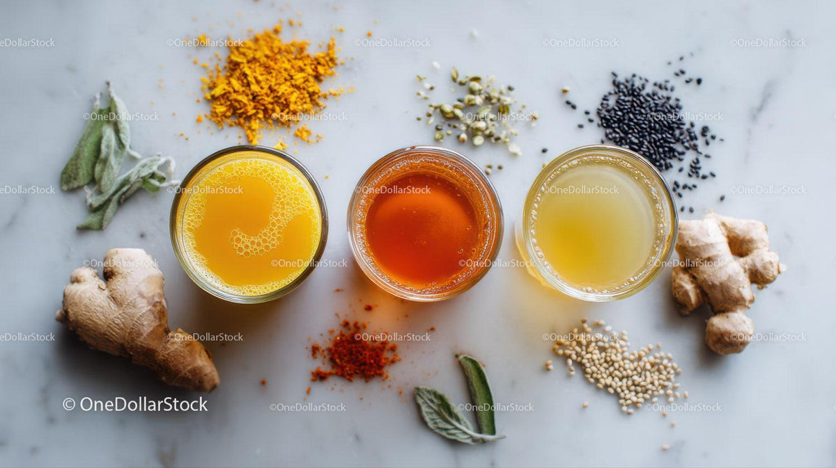 Herbs and Spices with Herbal Extracts and Fresh Roots for Herbal Medicine