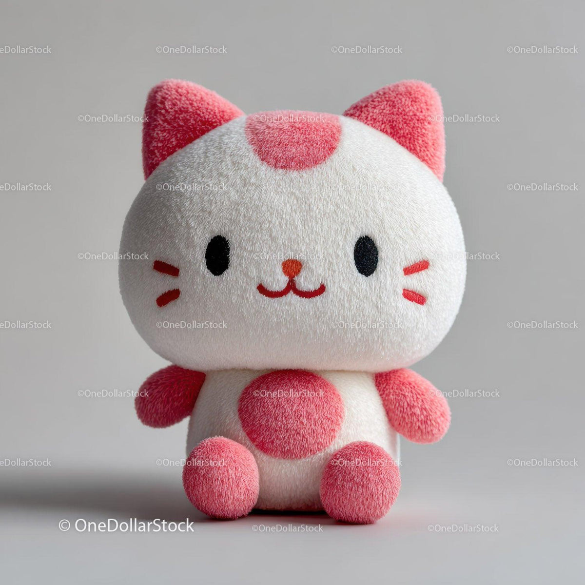 Cute Fox and Hedgehog Plush Toys for Kids and Collectors Stock Photo Bundle preview 13