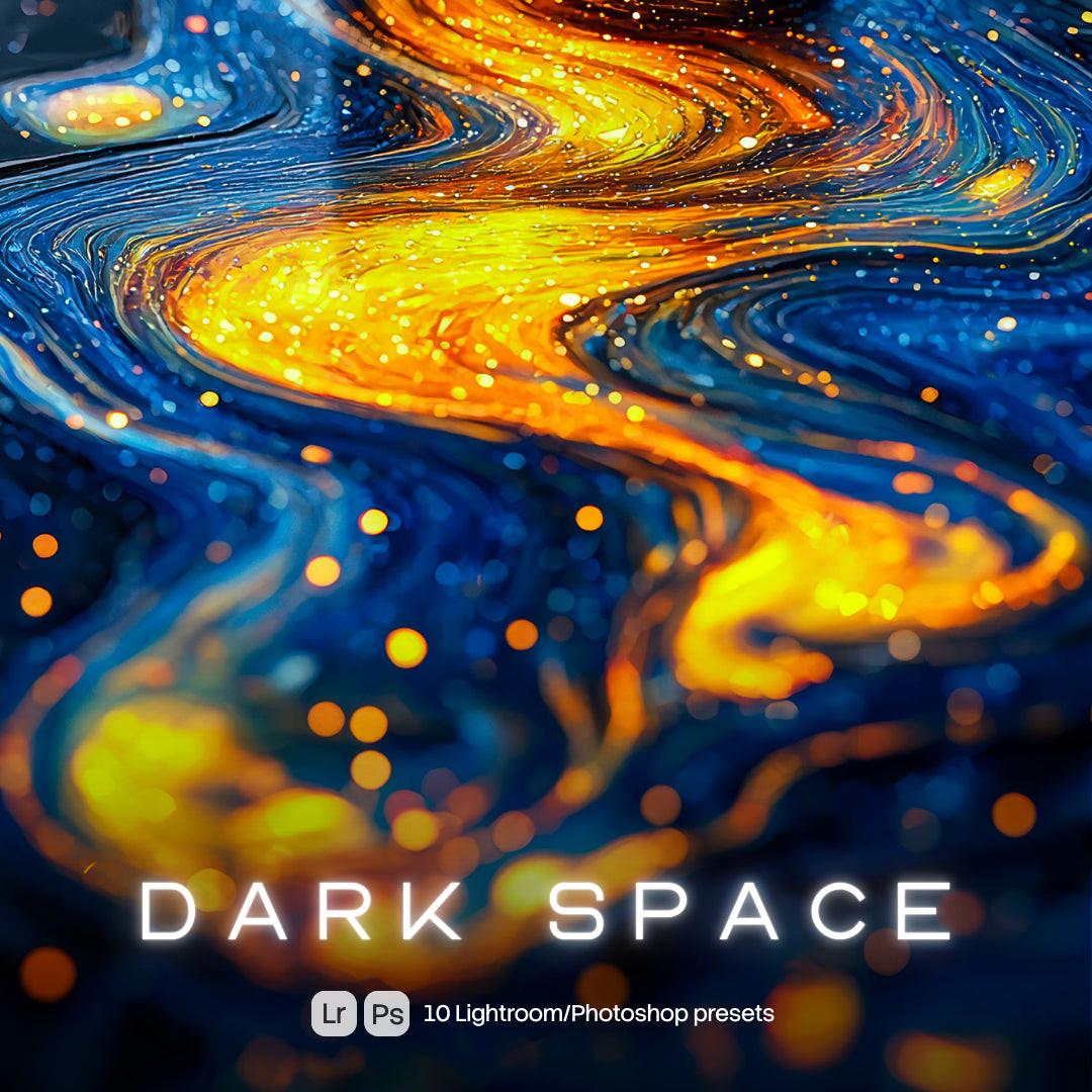 Dark Space Lightroom presets cover preview