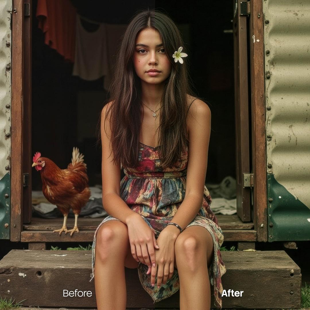 Earth Tones XMP presets color grading preview