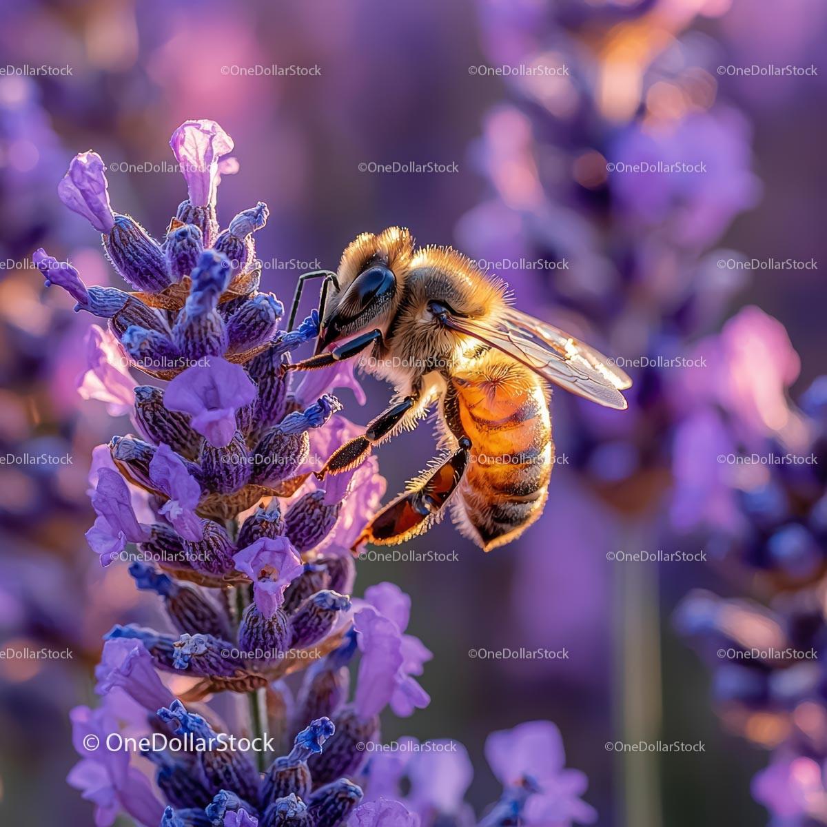 Stunning Wildlife and Pet Collection: Macro Bees, Safari Silhouettes & Playful Pets Stock Photo Bundle preview