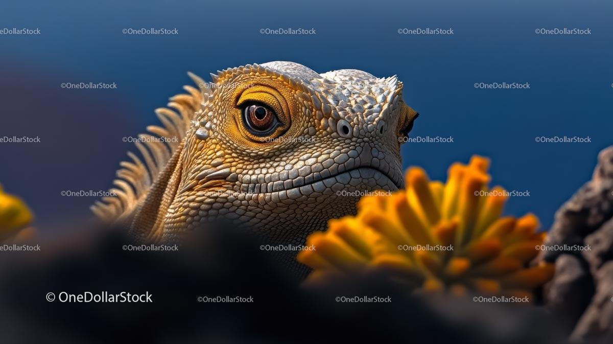 Macro and Wildlife Photography: Bees, Marine Life, Safari Icons & Exotic Reptiles Stock Photo Bundle preview 14