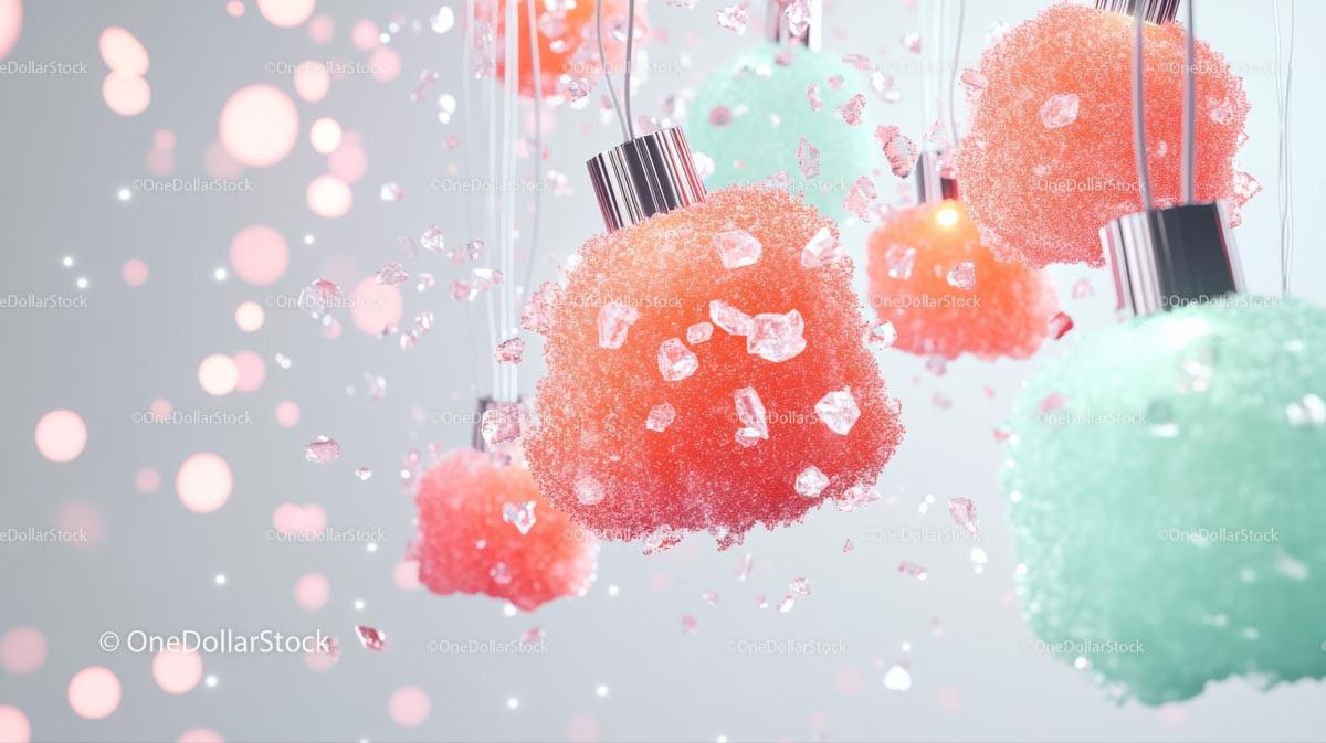 Vibrant Crystal Accented Hanging Lights