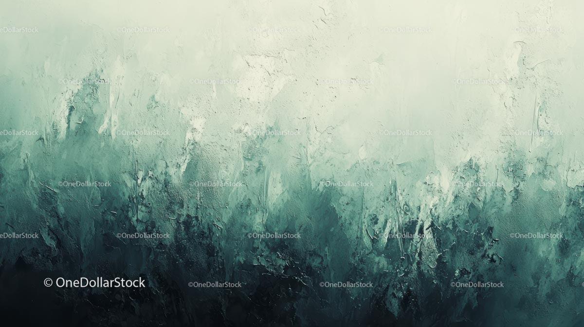 Abstract Green and White Textured Gradient Design