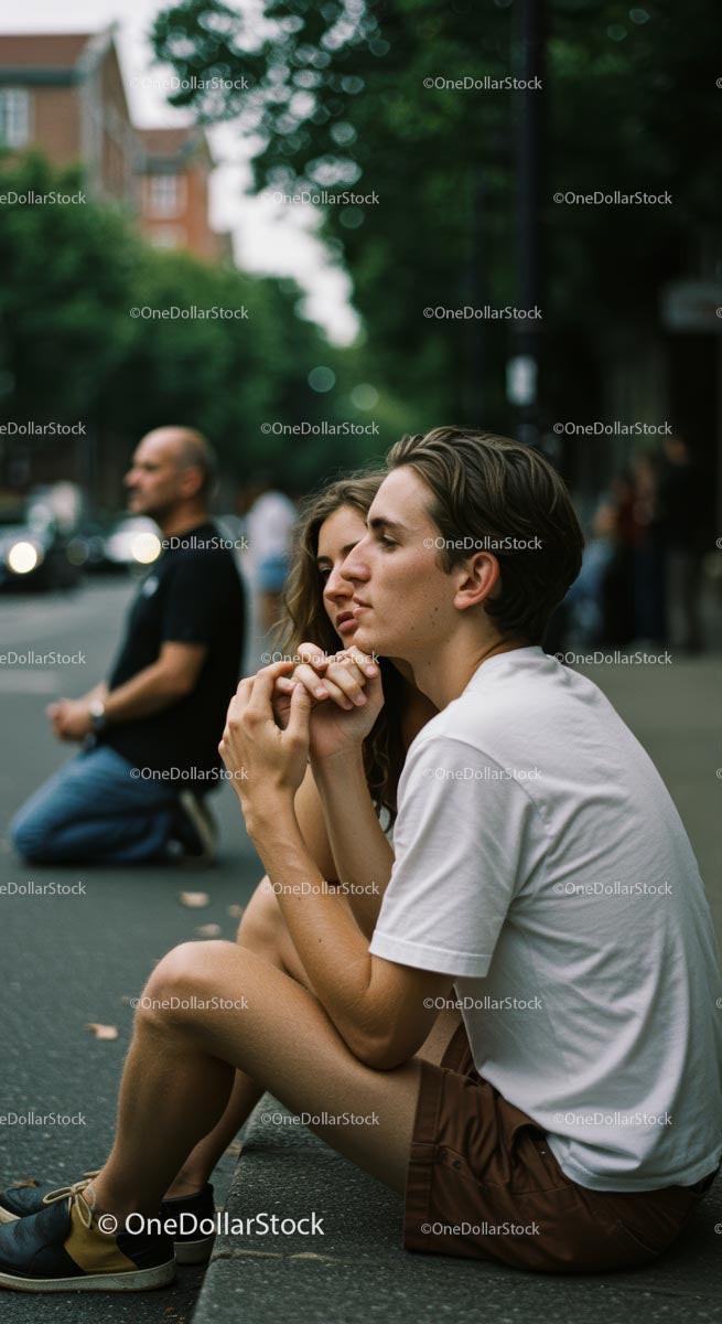 Authentic Urban Lifestyle Candid Couples, Families & Street Scenes Stock Photo Bundle preview 13