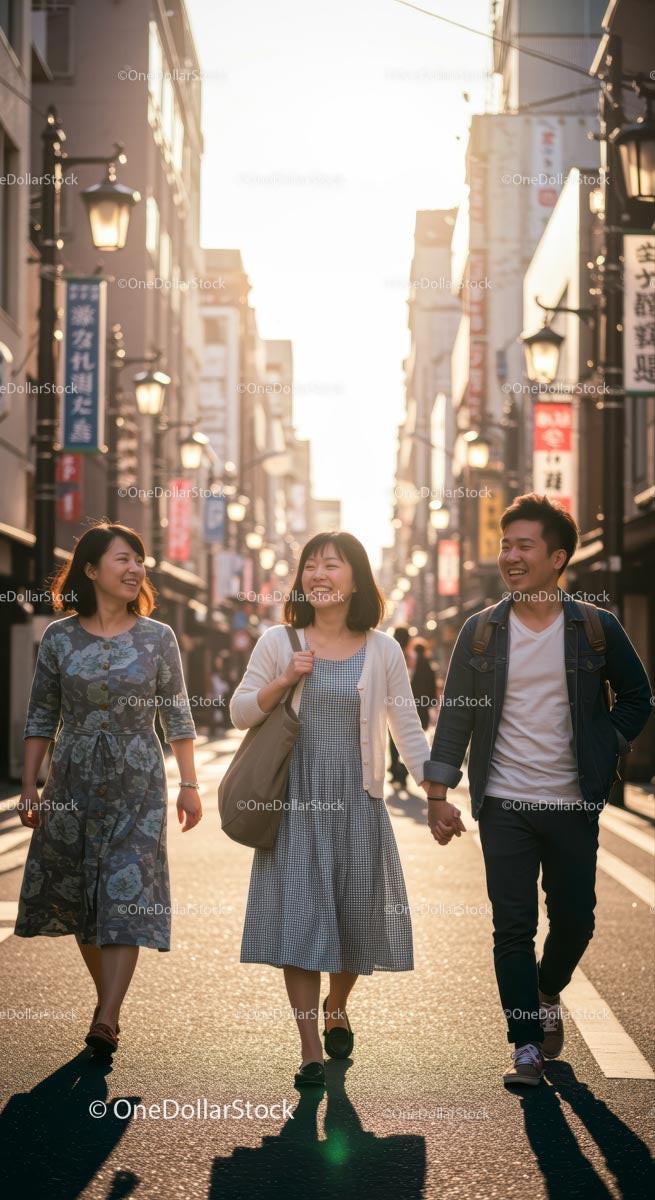 Japanese Travel Photography: Cherry Blossoms, Torii Gates, Urban Street Scenes & Forest Walks Stock Photo Bundle preview 10