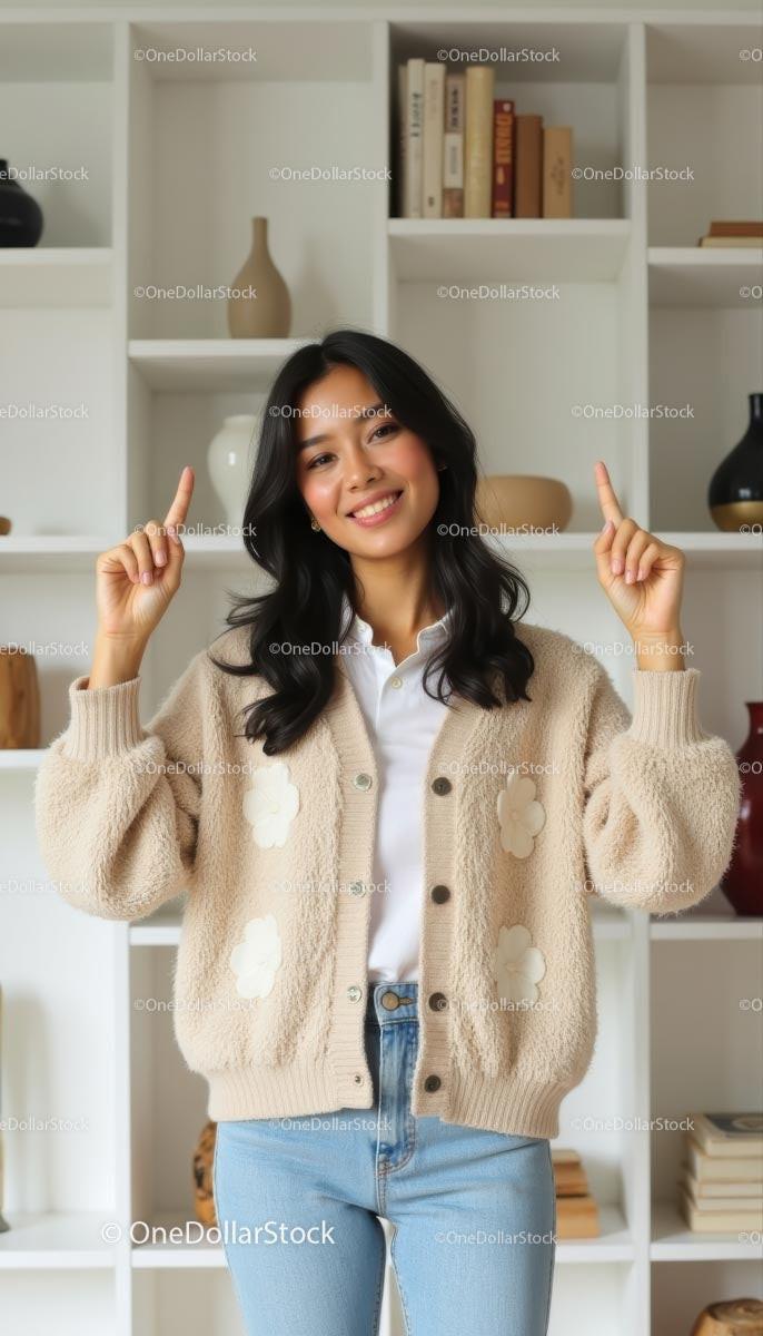 Women’s Lifestyle & Fashion Portraits: Knitwear, Tailoring, Editorial Styling & Swimwear Stock Photo Bundle creative preview 4