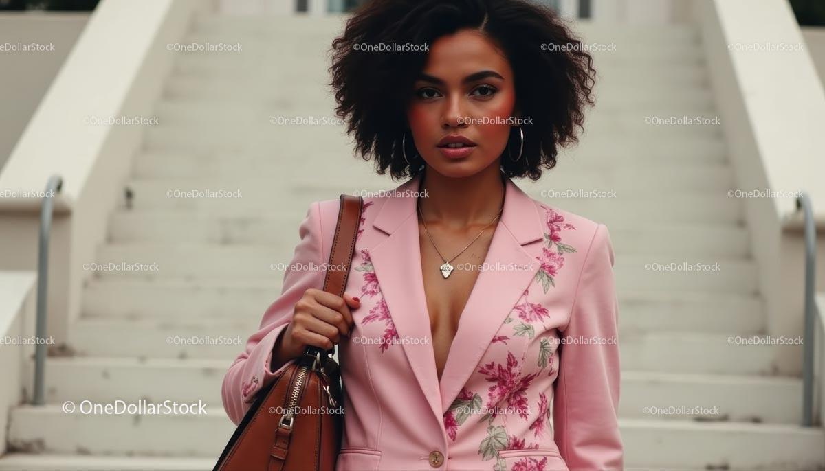 Women’s Fashion & Lifestyle Portraits: Cozy Knitwear, Tailored Suits, Boho Knits & Swimwear Stock Photo Bundle preview 7