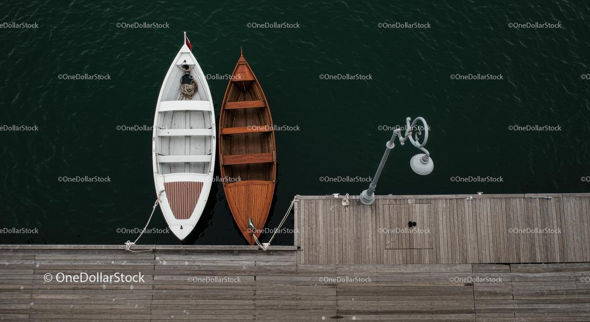 Aerial View of Luxury Yacht Beside Wooden Dock Stock Photo Bundle preview 16