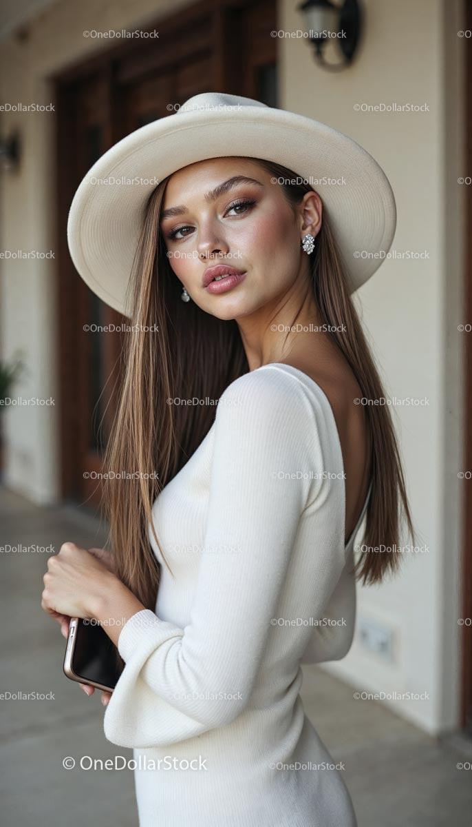Women’s Lifestyle & Fashion Portraits: Knitwear, Tailoring, Editorial Styling & Swimwear Stock Photo Bundle preview 15