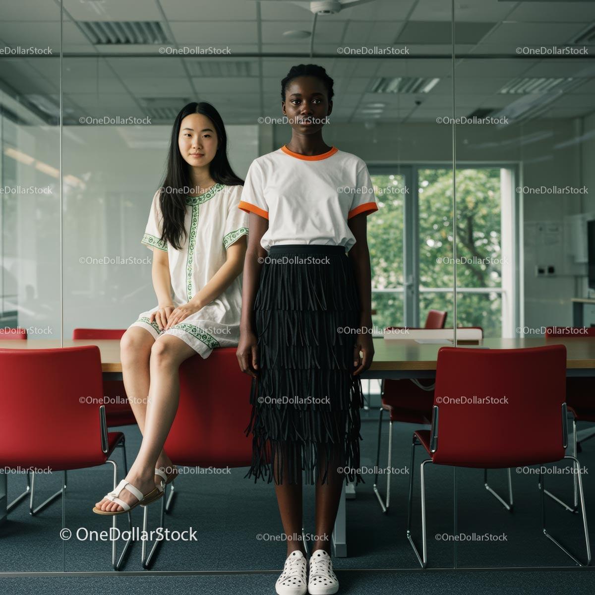 Diverse Team in Modern Office Setting Stock Photo Bundle preview 9