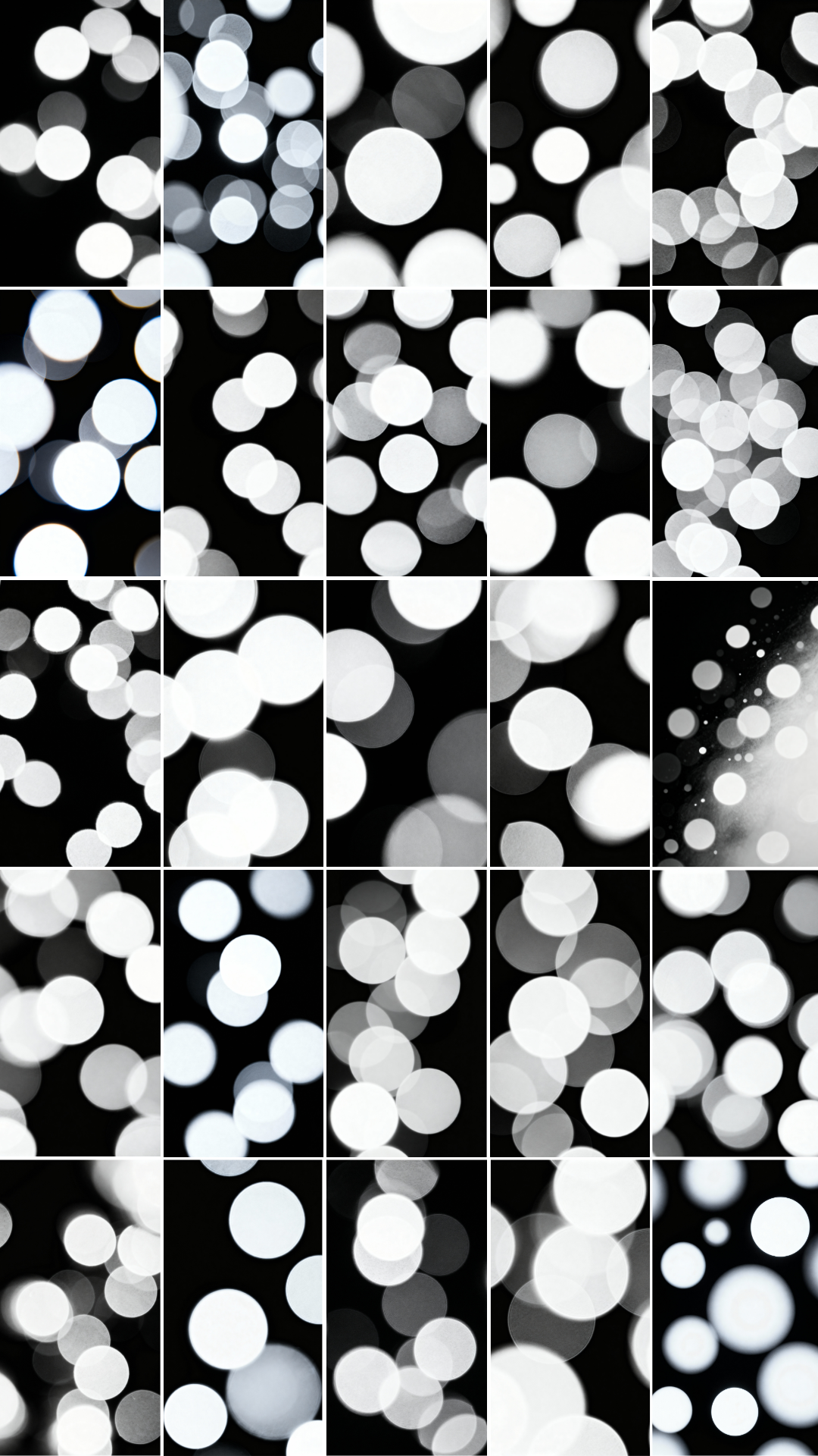White Fairy Lights Photo Overlays preview 5