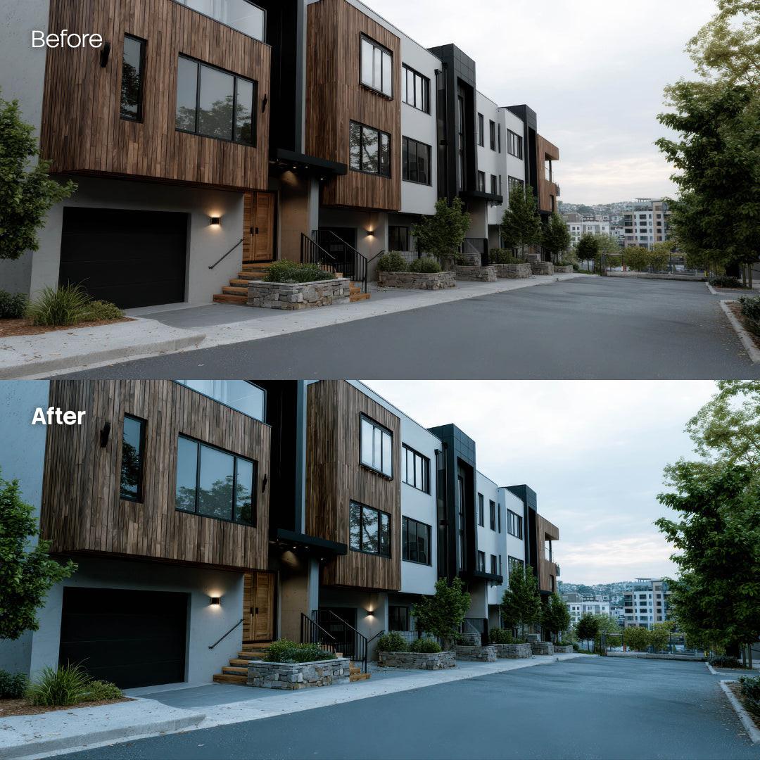 Architecture Soft XMP presets color grading preview
