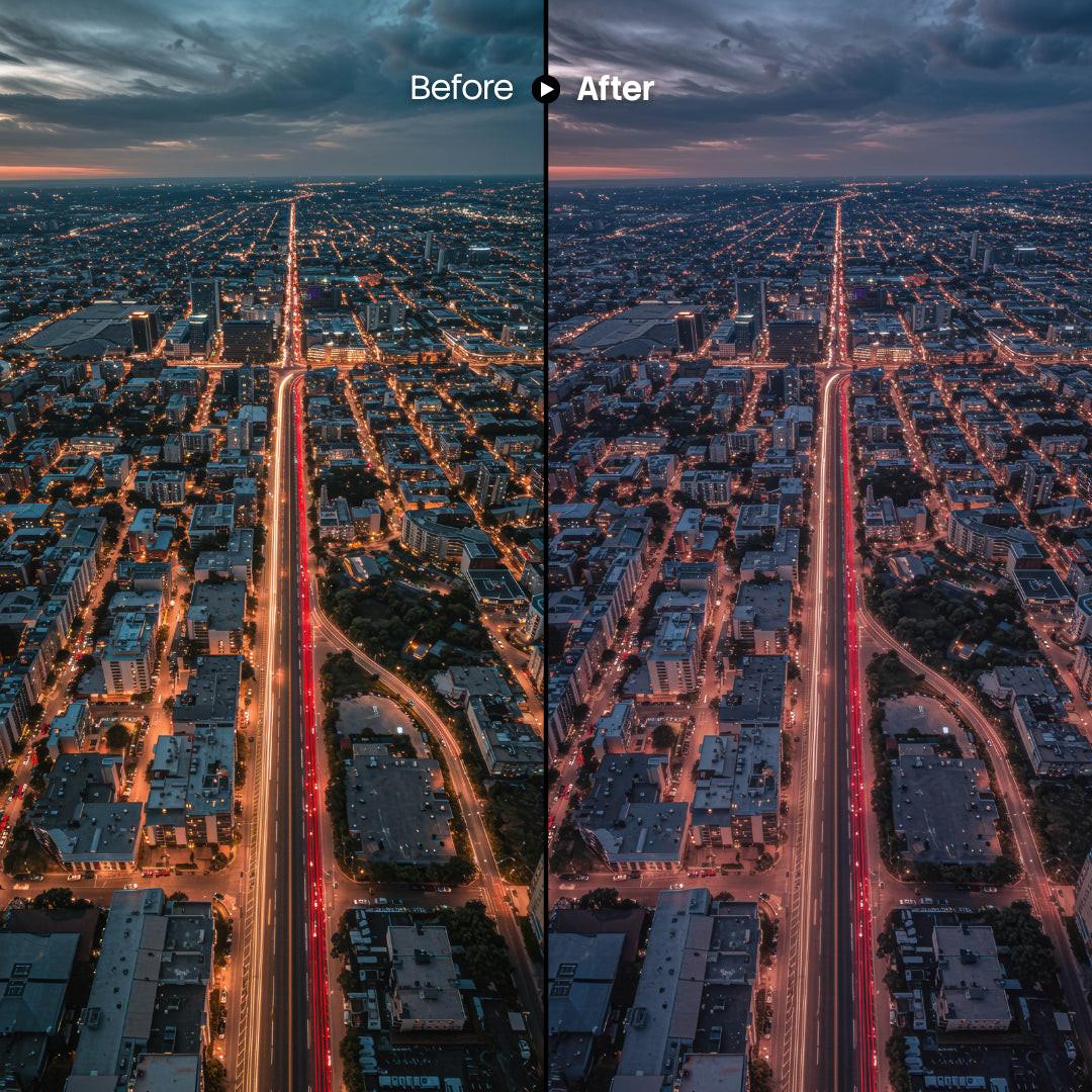urban photography edit with Urban City Lightroom presets