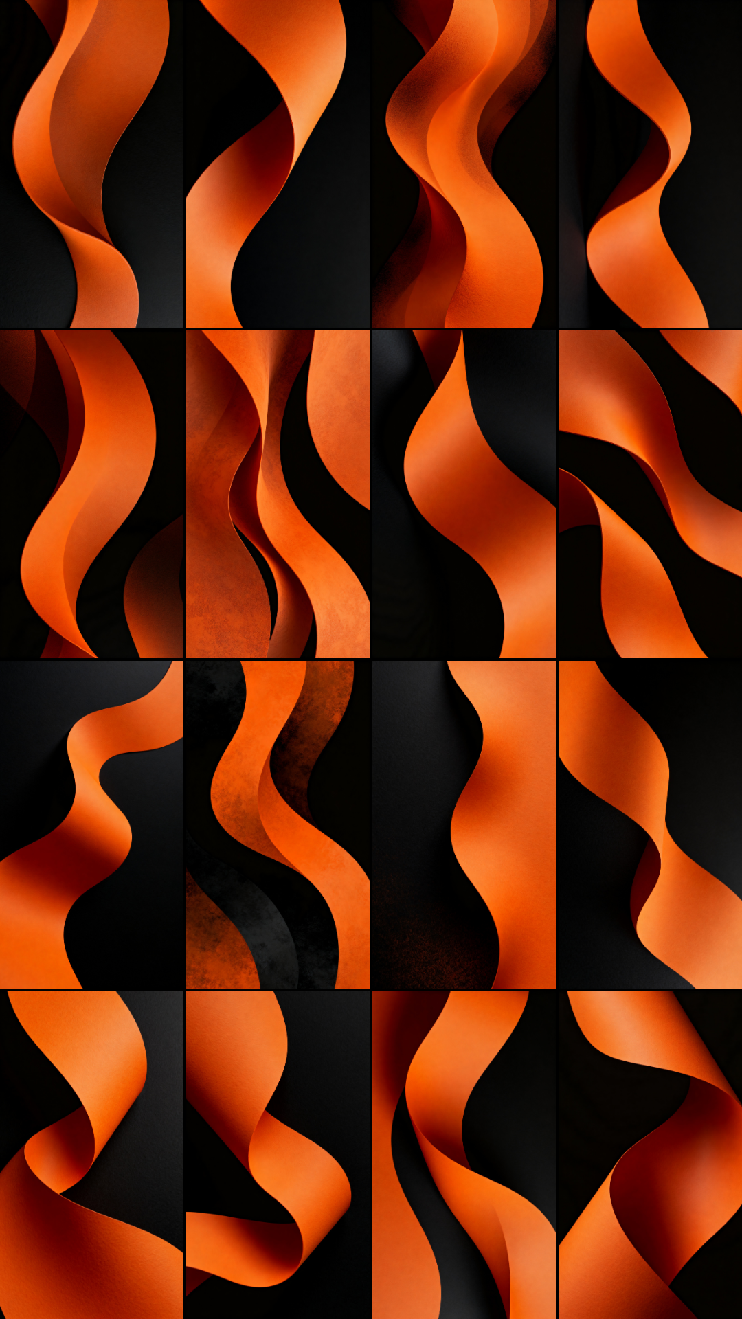 Orange Bands Photo Overlays preview 5