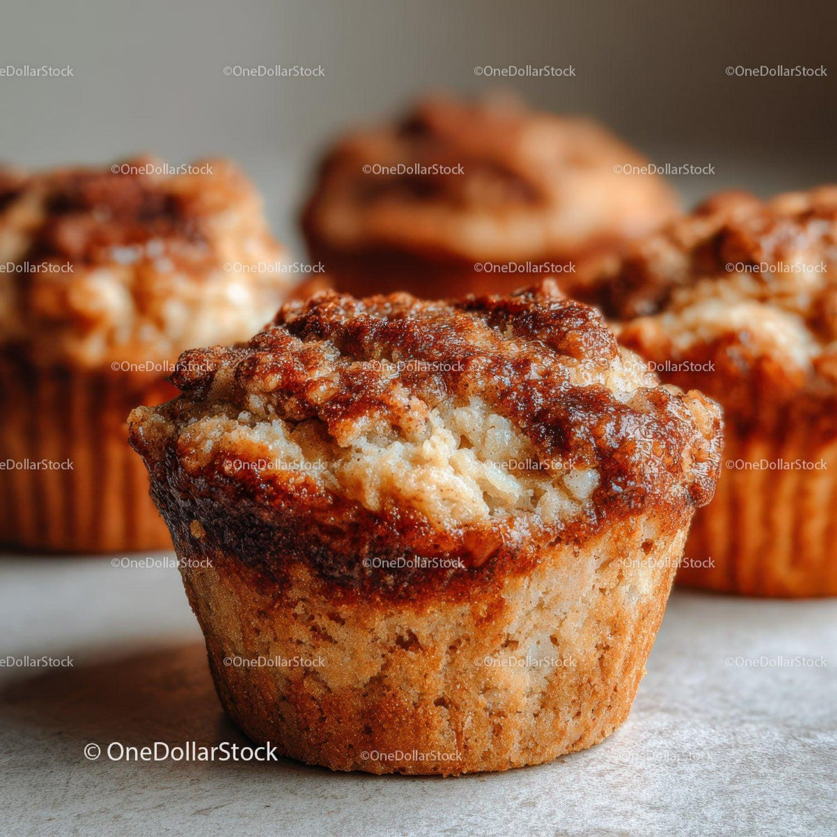 Moist Vanilla Sponge Cake with Chocolate and Caramel Sauce Stock Photo Bundle creative preview 4
