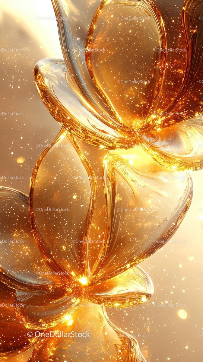Elegant Golden Balloons and Sparkling Celebration Decorations