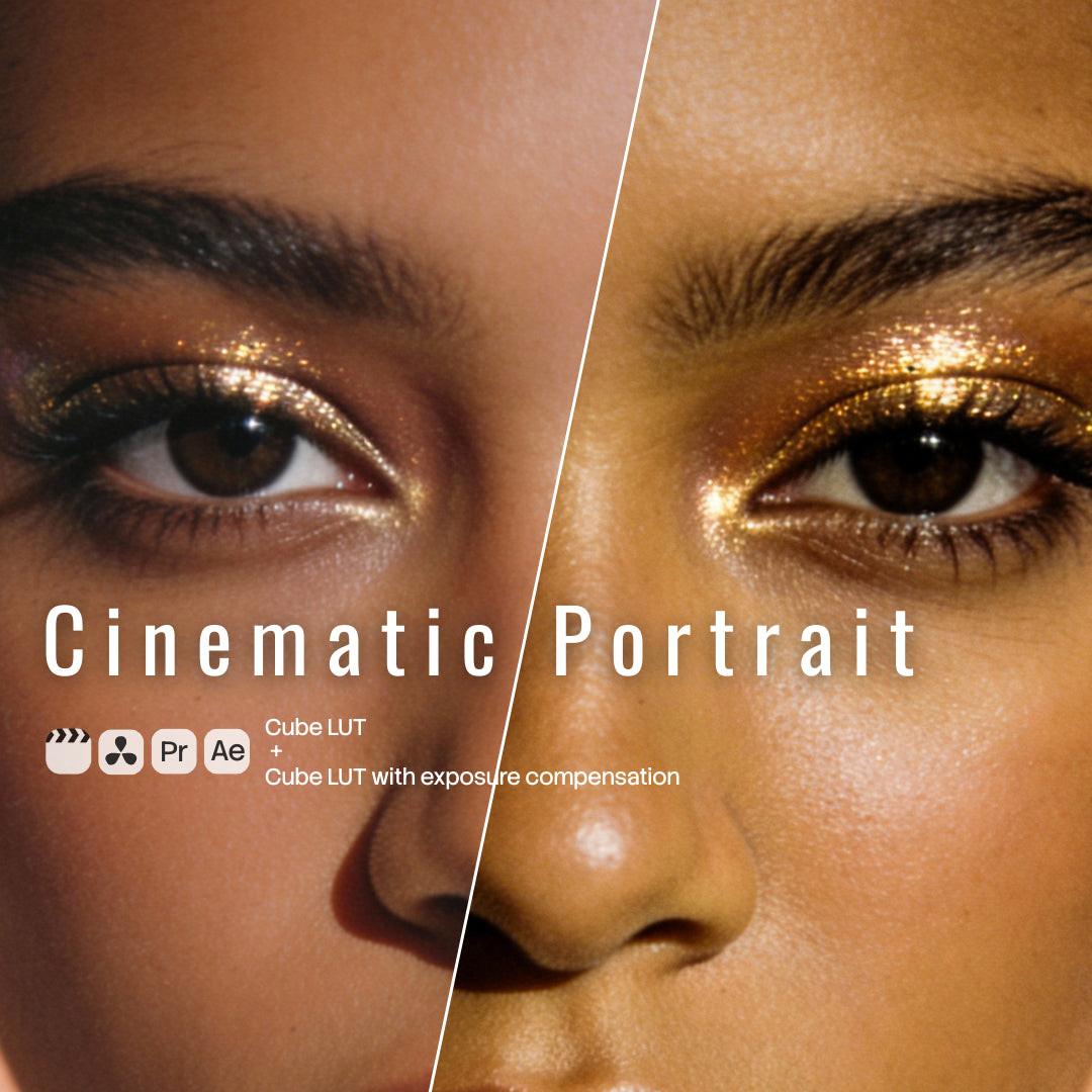 Cinematic Portrait LUT Pack preview