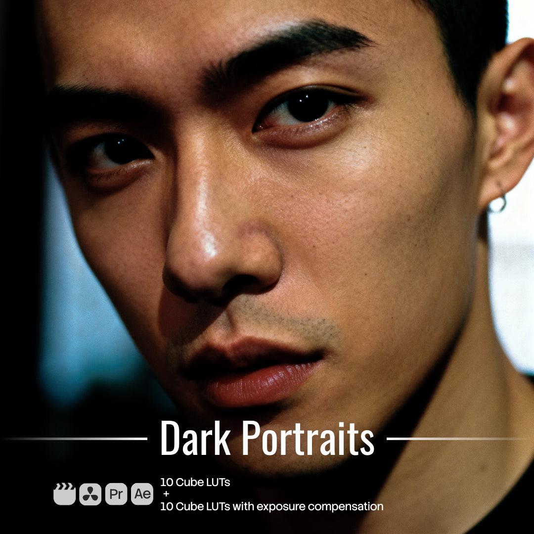 Dark Portraits LUT Pack preview