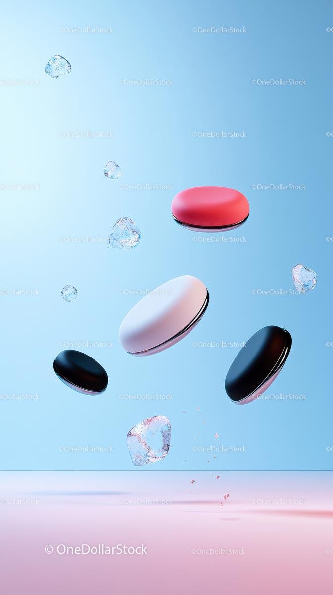 Futuristic Beauty Tablets and Capsules in Stylish Design