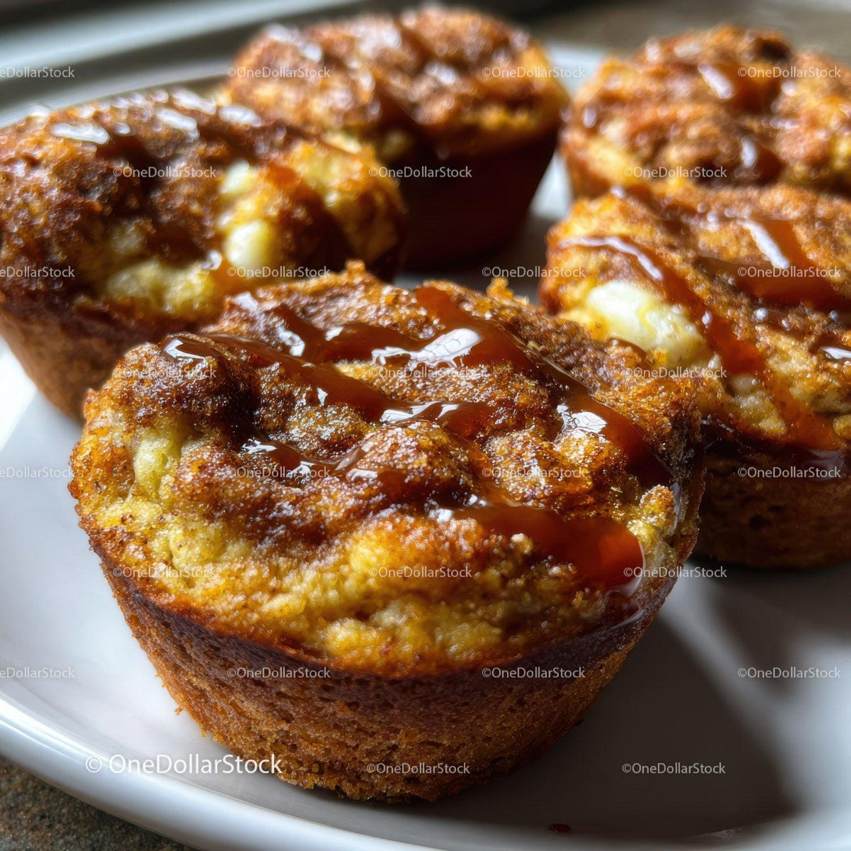 Moist Vanilla Sponge Cake with Chocolate and Caramel Sauce 32 JPG Files digital asset preview
