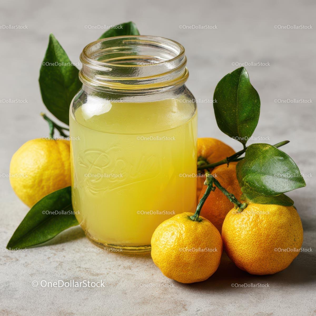 Refreshing Summer Lemonade with Fresh Lemons and Ice Stock Photo Bundle preview 21