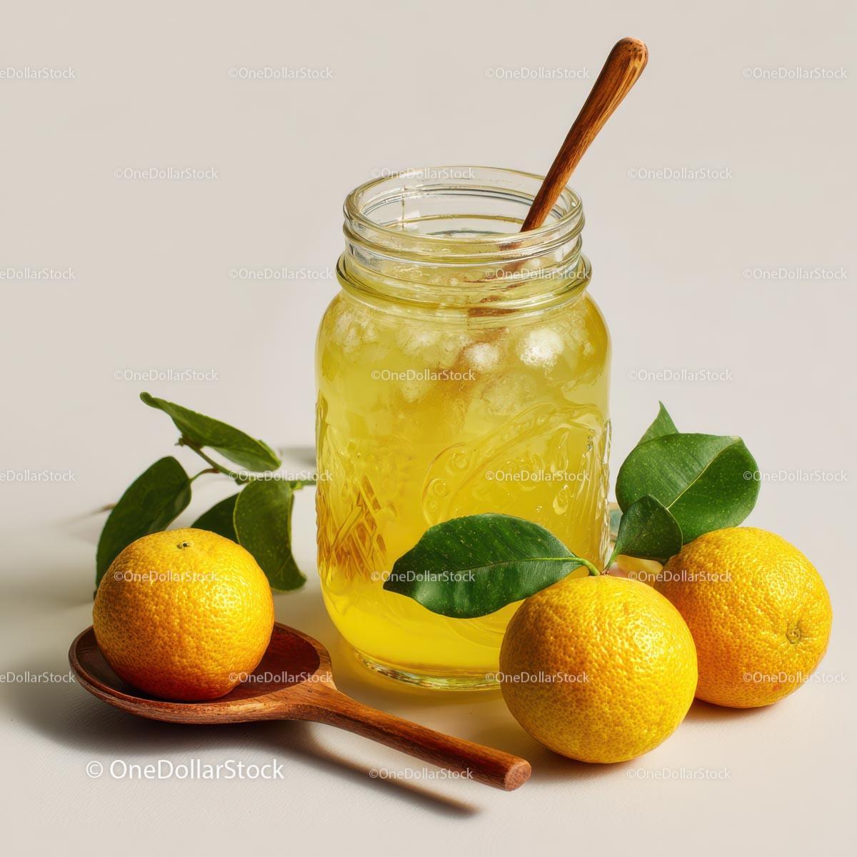 Refreshing Summer Lemonade with Fresh Lemons and Ice 35 JPG Files digital asset preview