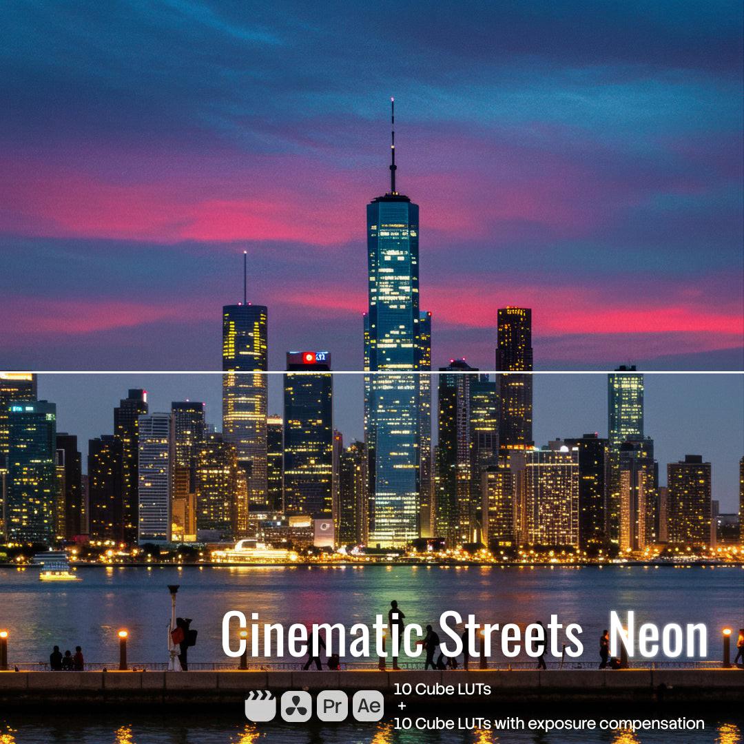Cinematic Streets Neon LUT Pack preview