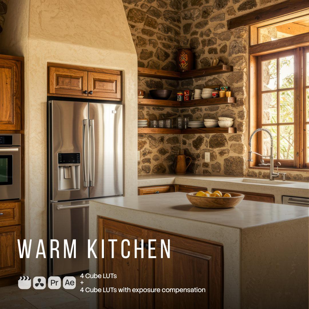 Warm Kitchen (8 LUTs)