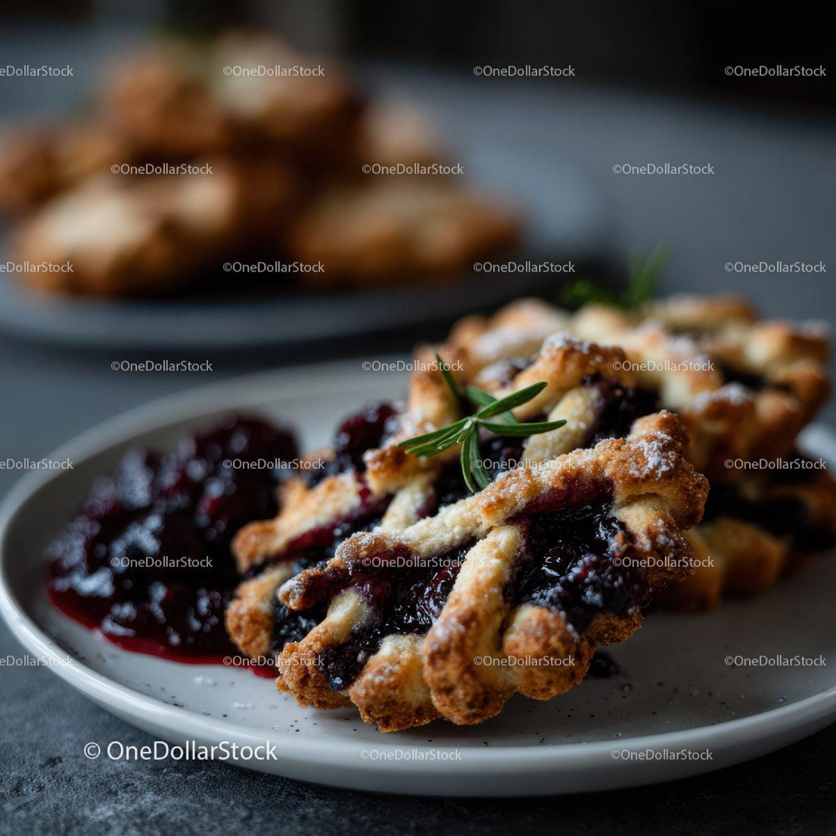 Blueberry Pie with Juicy Berry Filling and Flaky Crust