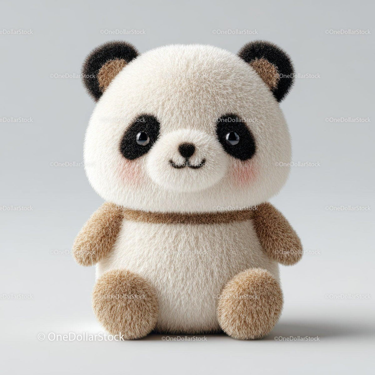 Cute Fox and Hedgehog Plush Toys for Kids and Collectors Stock Photo Bundle creative preview 4