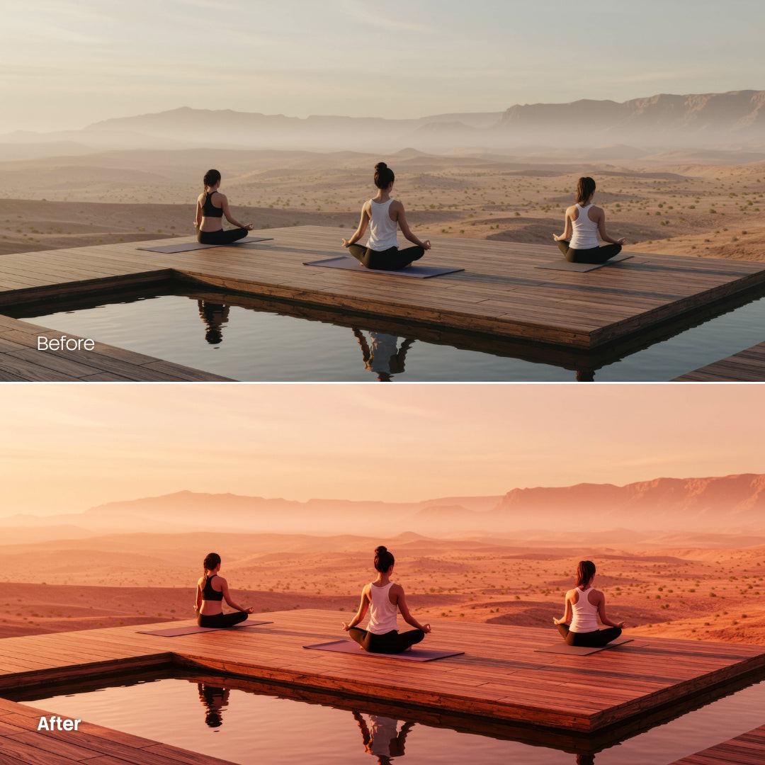 Namib XMP presets color grading preview