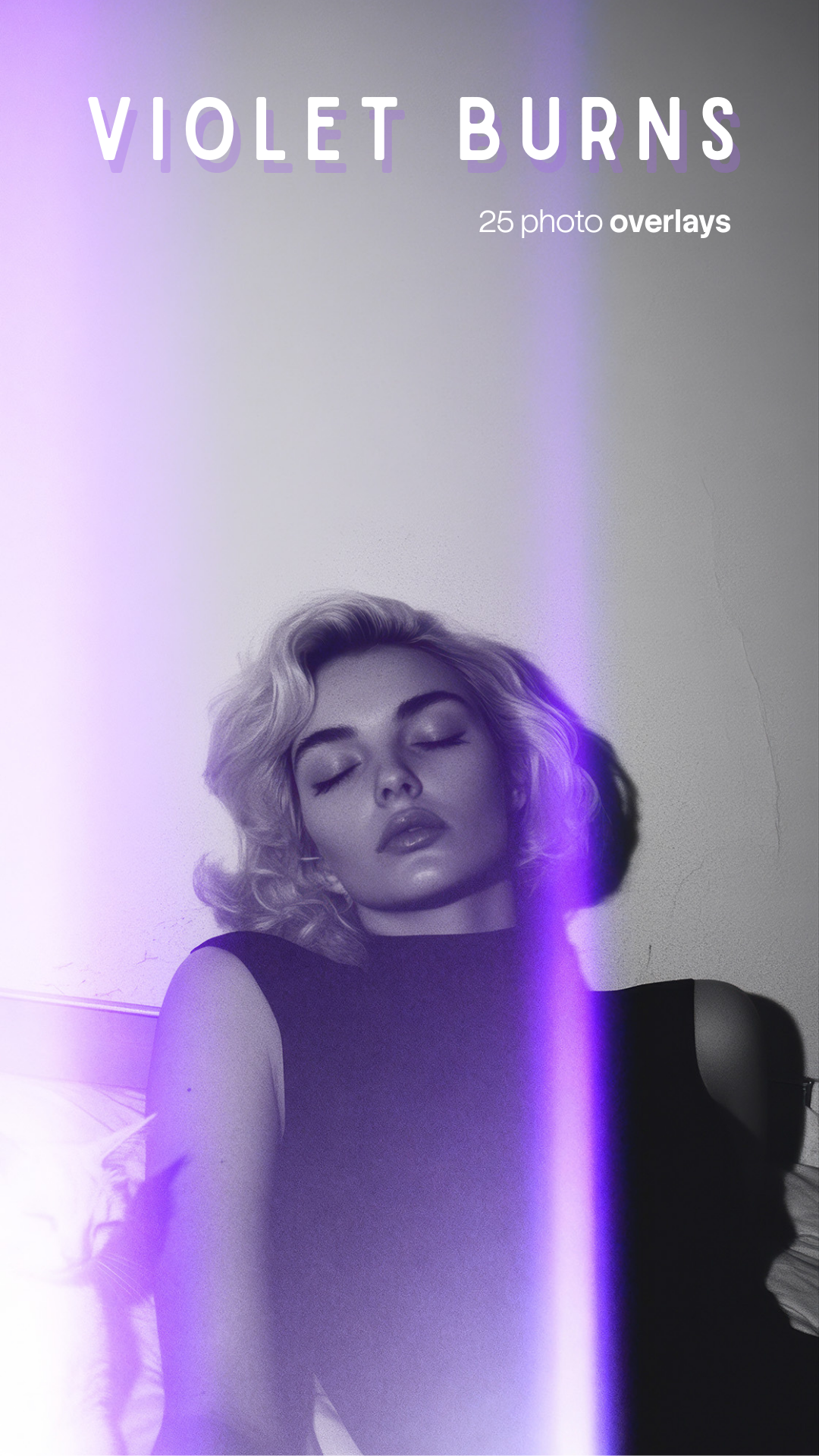 Fioletowe Płomienie Overlaye (25 plików JPG)