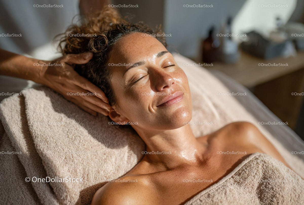 Relaxing Spa Facial Massage for Glowing Skin and Wellness