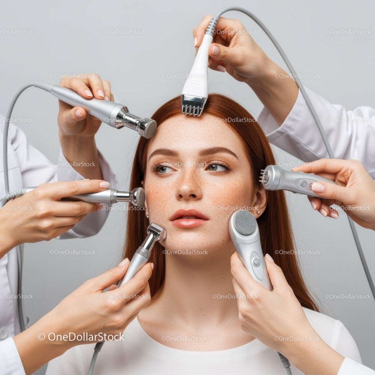 Professional Skin Cleansing with Multiple Facial Devices