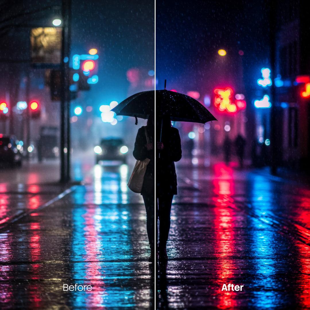 Neon Rain 6 LUTs digital asset preview