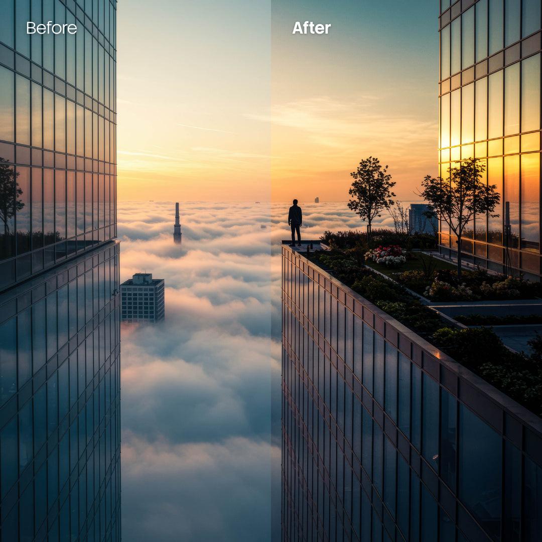 Sunshine XMP presets color grading preview