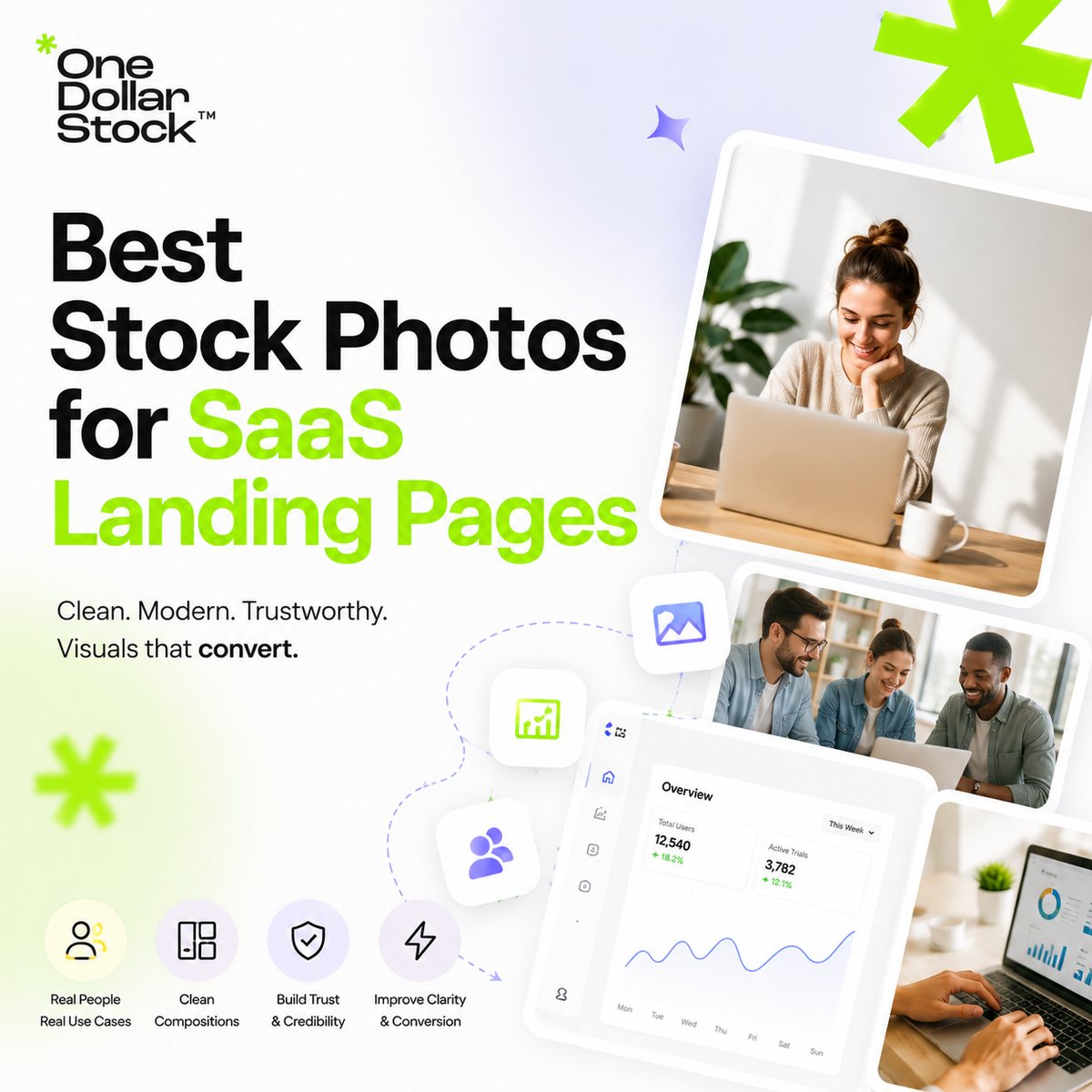 What are Best Stock Photos for SaaS Landing Pages?