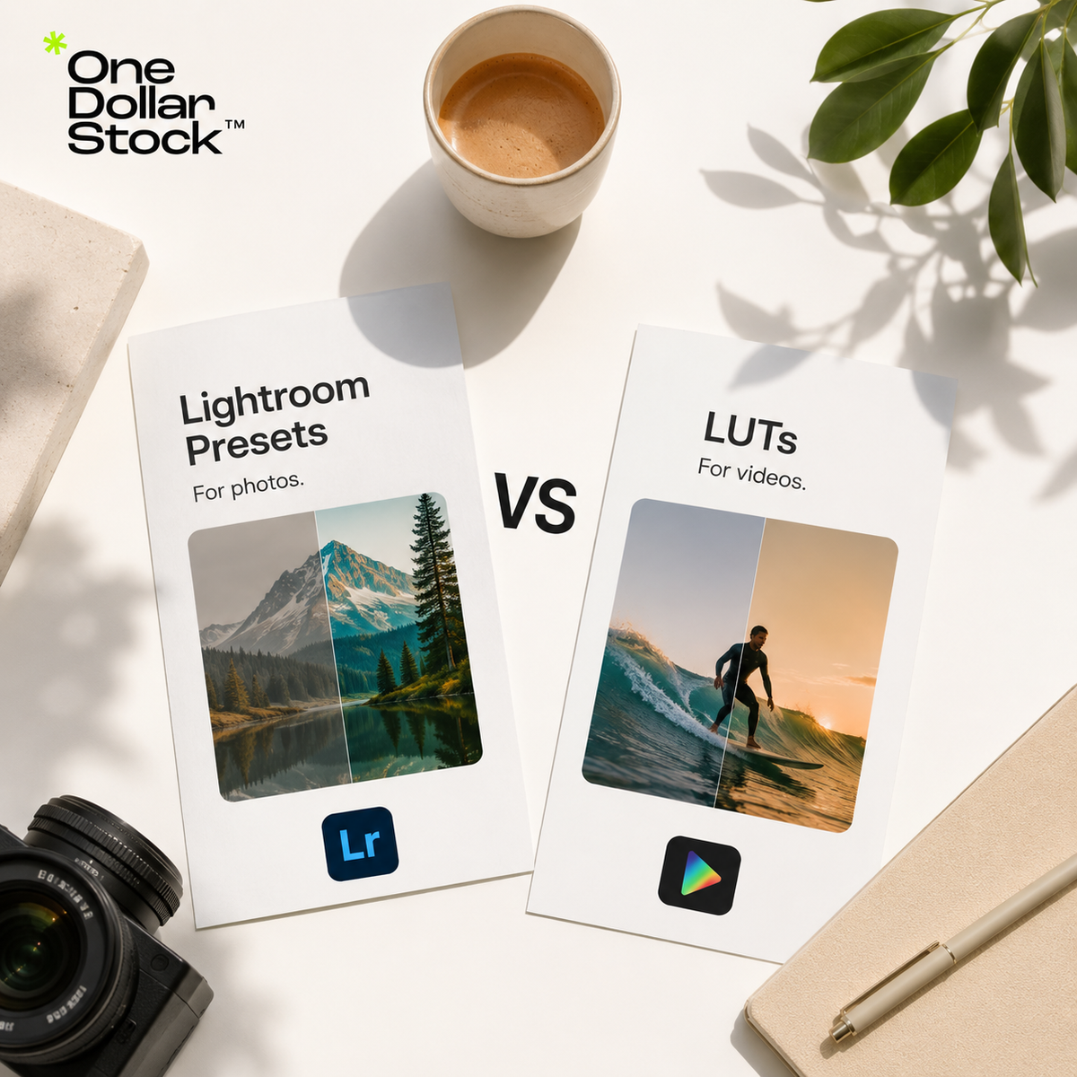 Lightroom Presets vs LUTs: What Is the Difference?
